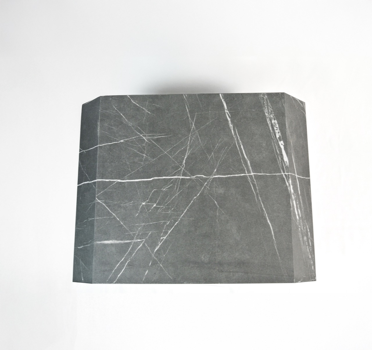 Table Ava bois upcyclé effet marbre – Image 6