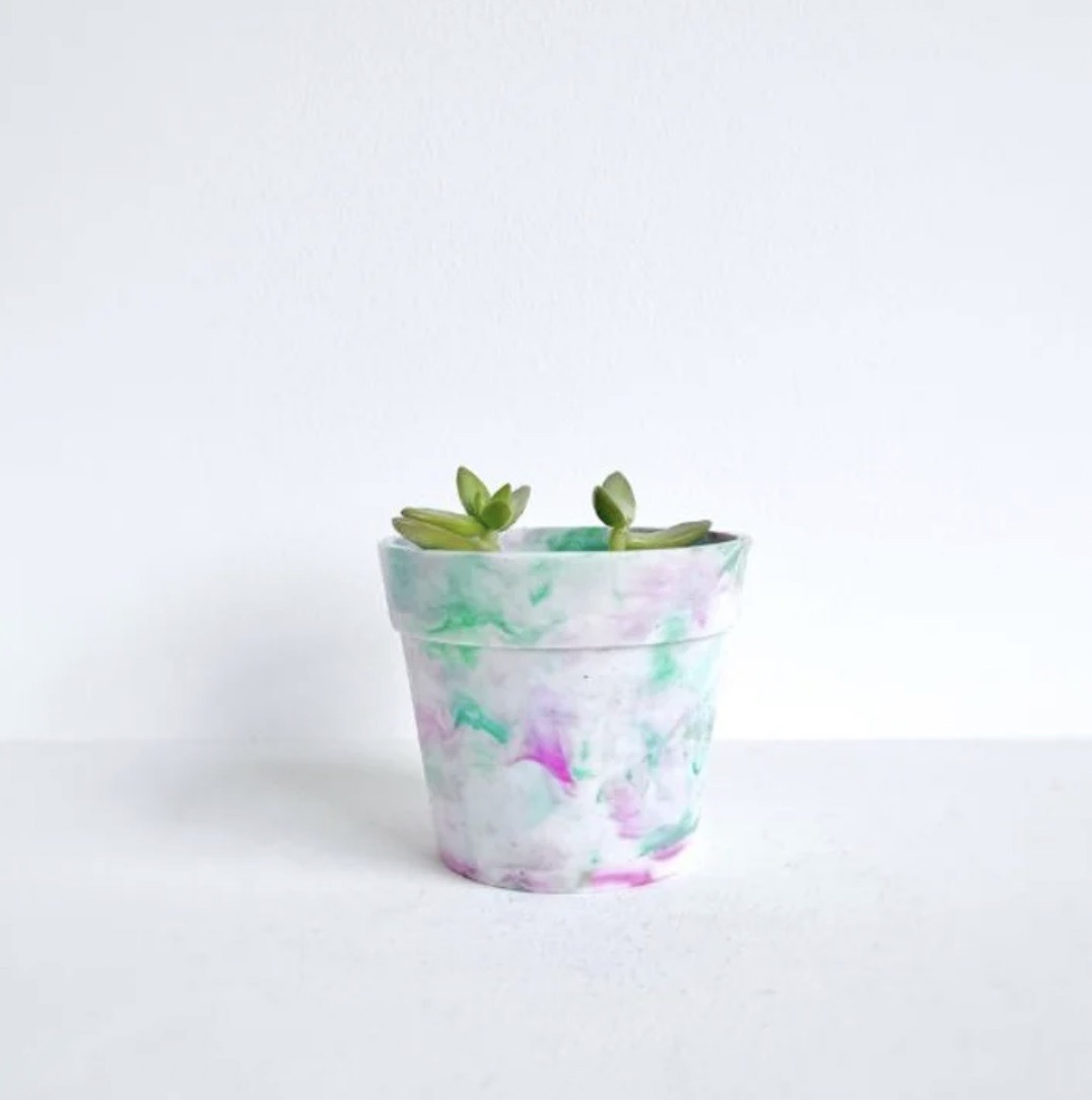Cache-pot en plastique recyclé – Image 4