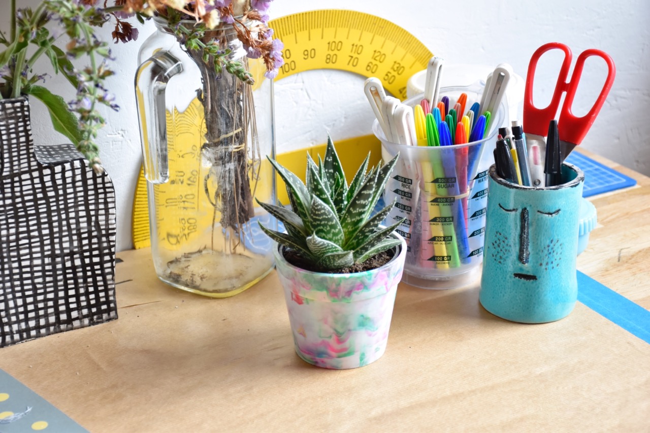 Cache-pot en plastique recyclé – Image 21