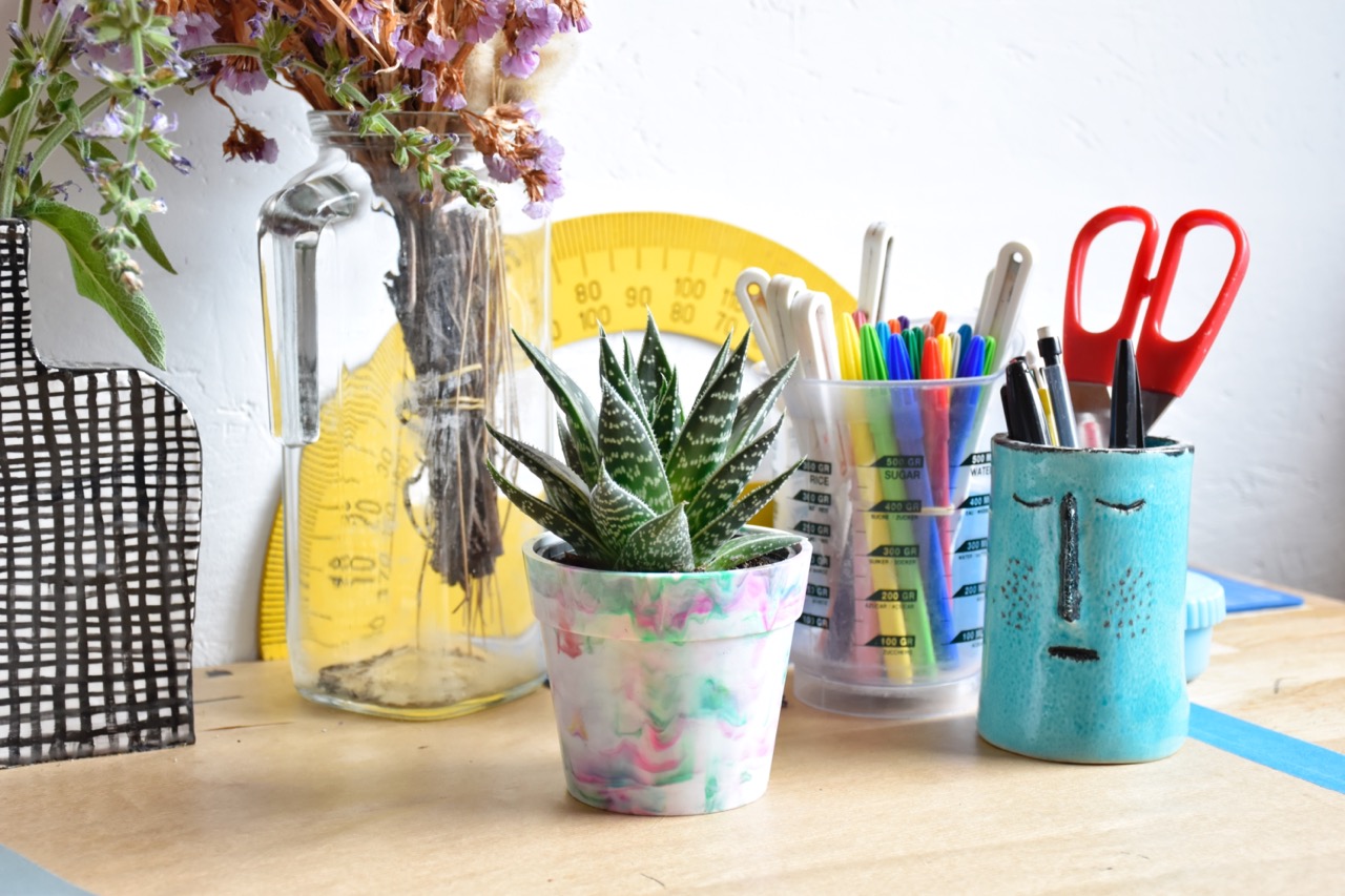 Cache-pot en plastique recyclé – Image 22