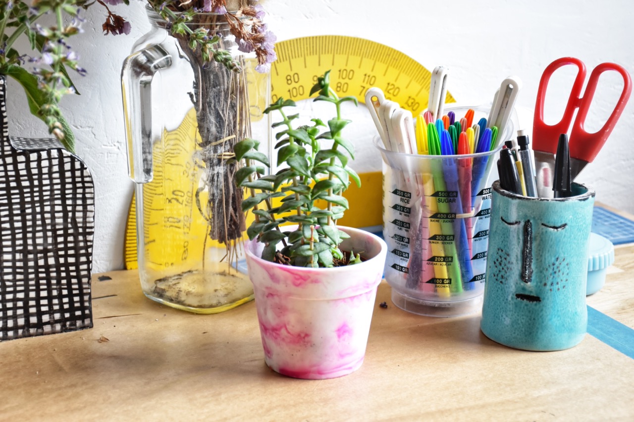 Cache-pot en plastique recyclé – Image 23