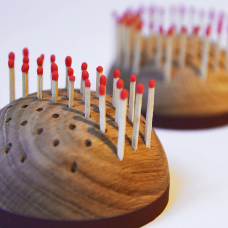 Gueule de bois en bois recyclé