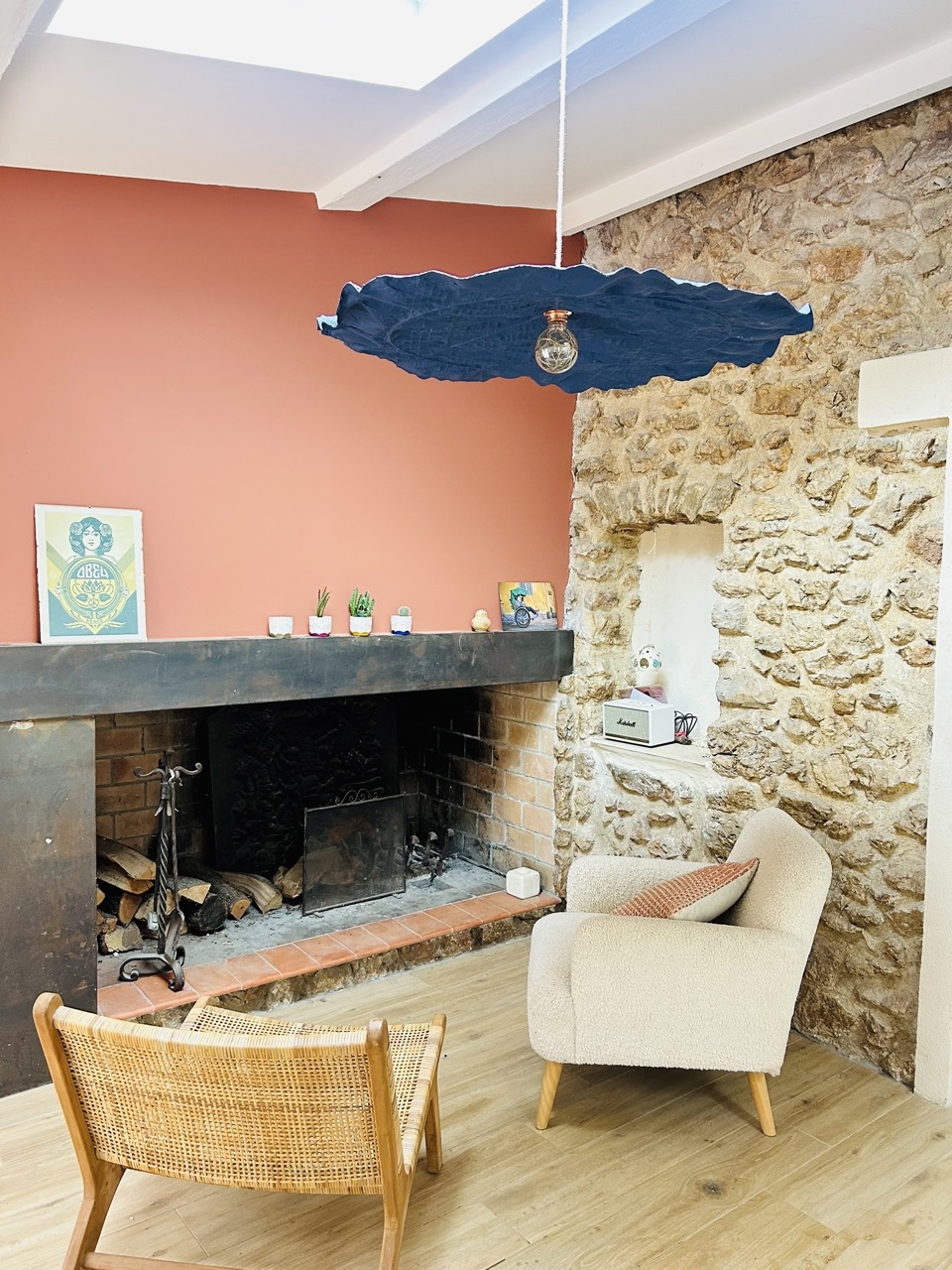 Abat-jour Pétale en plastique recyclé - Taille M – Image 10