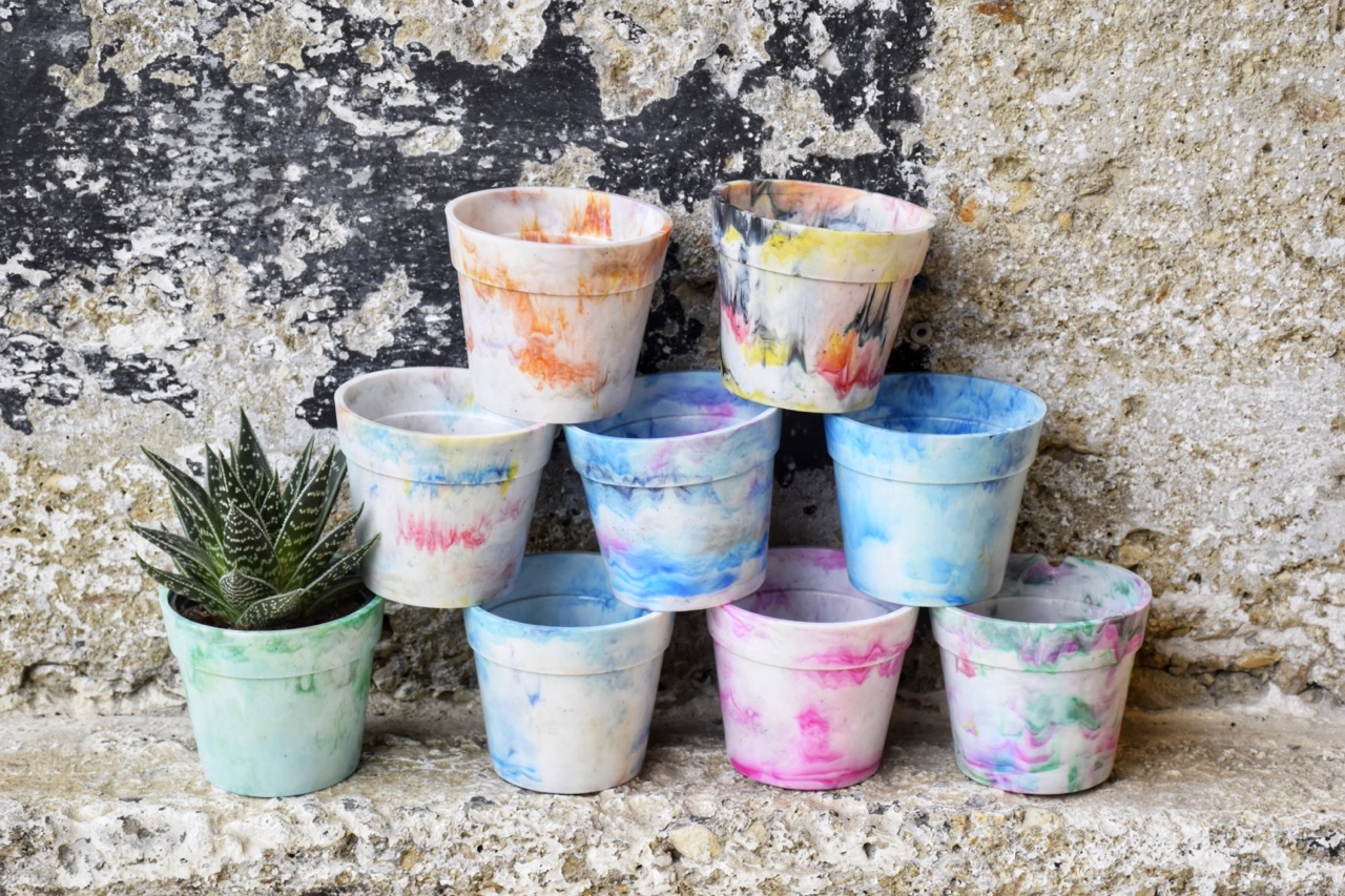 Cache-pot en plastique recyclé – Image 26