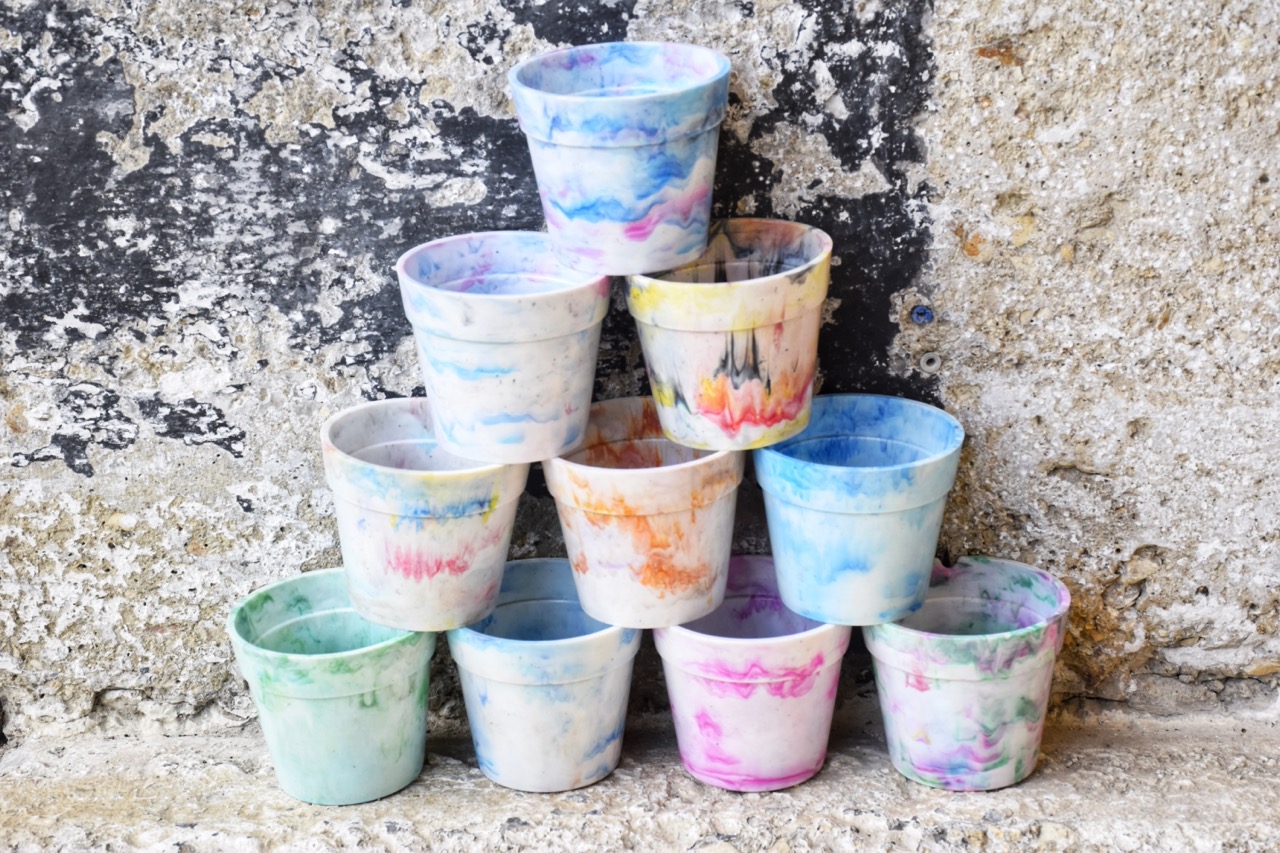 Cache-pot en plastique recyclé – Image 25