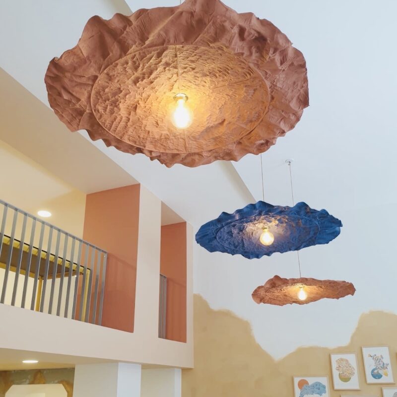 Abat-jour Pétale en plastique recyclé - Taille S