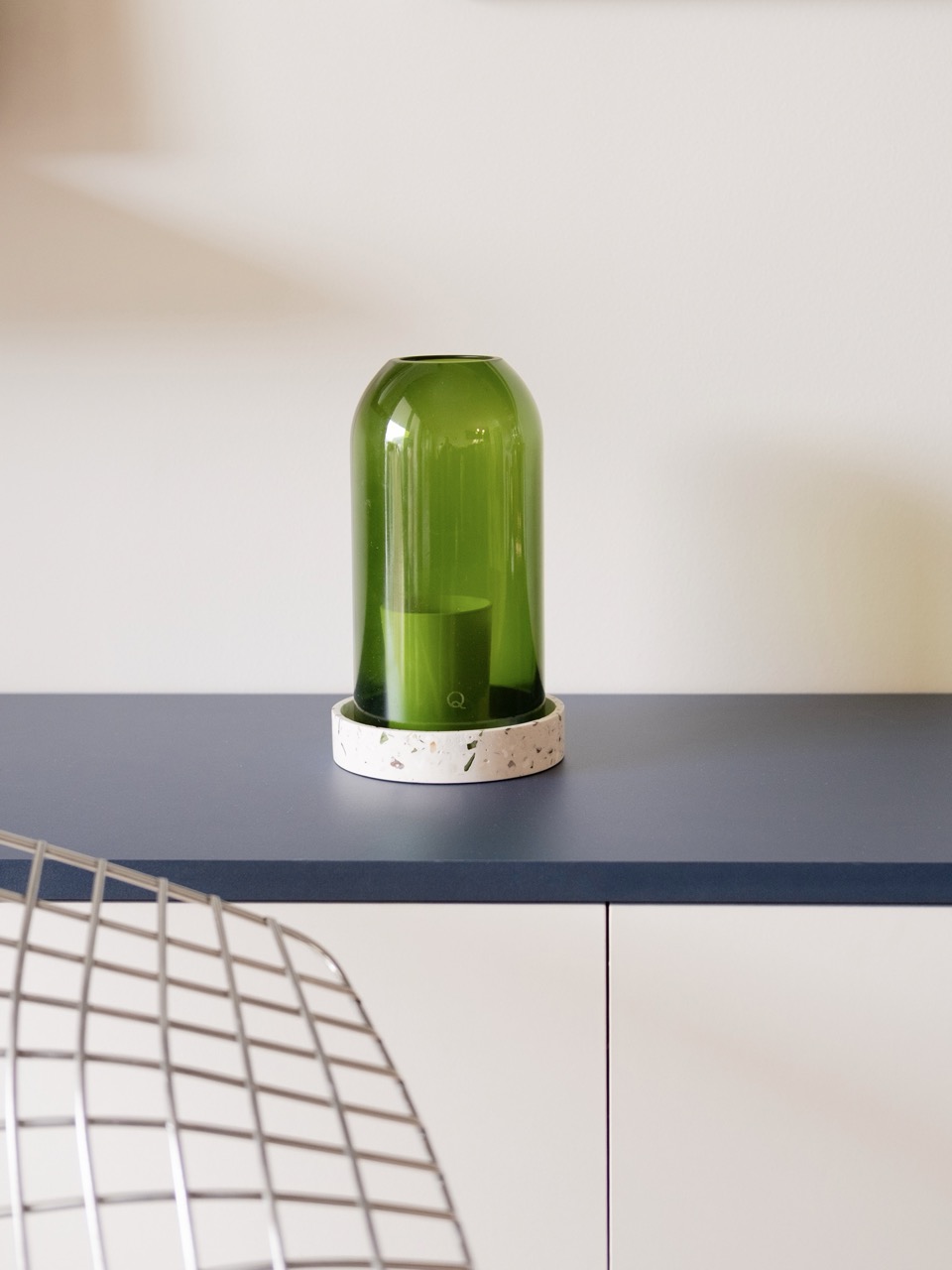 Photophore transparent recyclé L