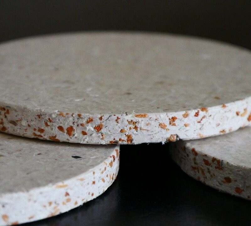 Dessous de verres en volants de badminton revalorisés