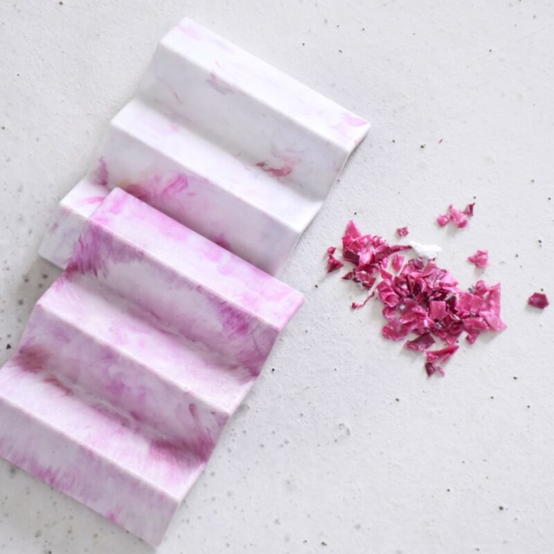 Porte-savon en plastique recyclé