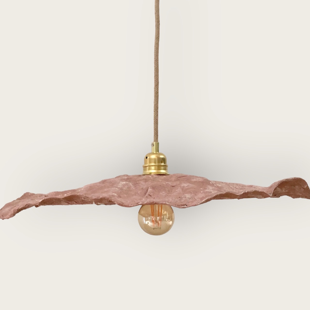 Abat-jour Pétale en plastique recyclé - Taille M – Image 3