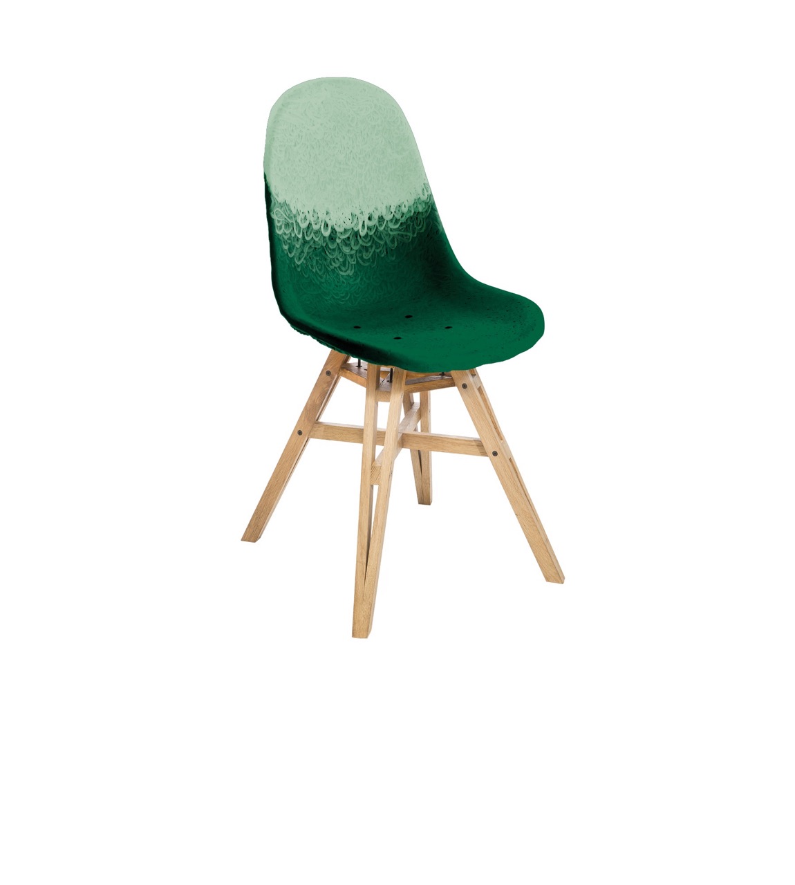 Chaise Gravêne 5.5 en plastique recyclé – Image 2
