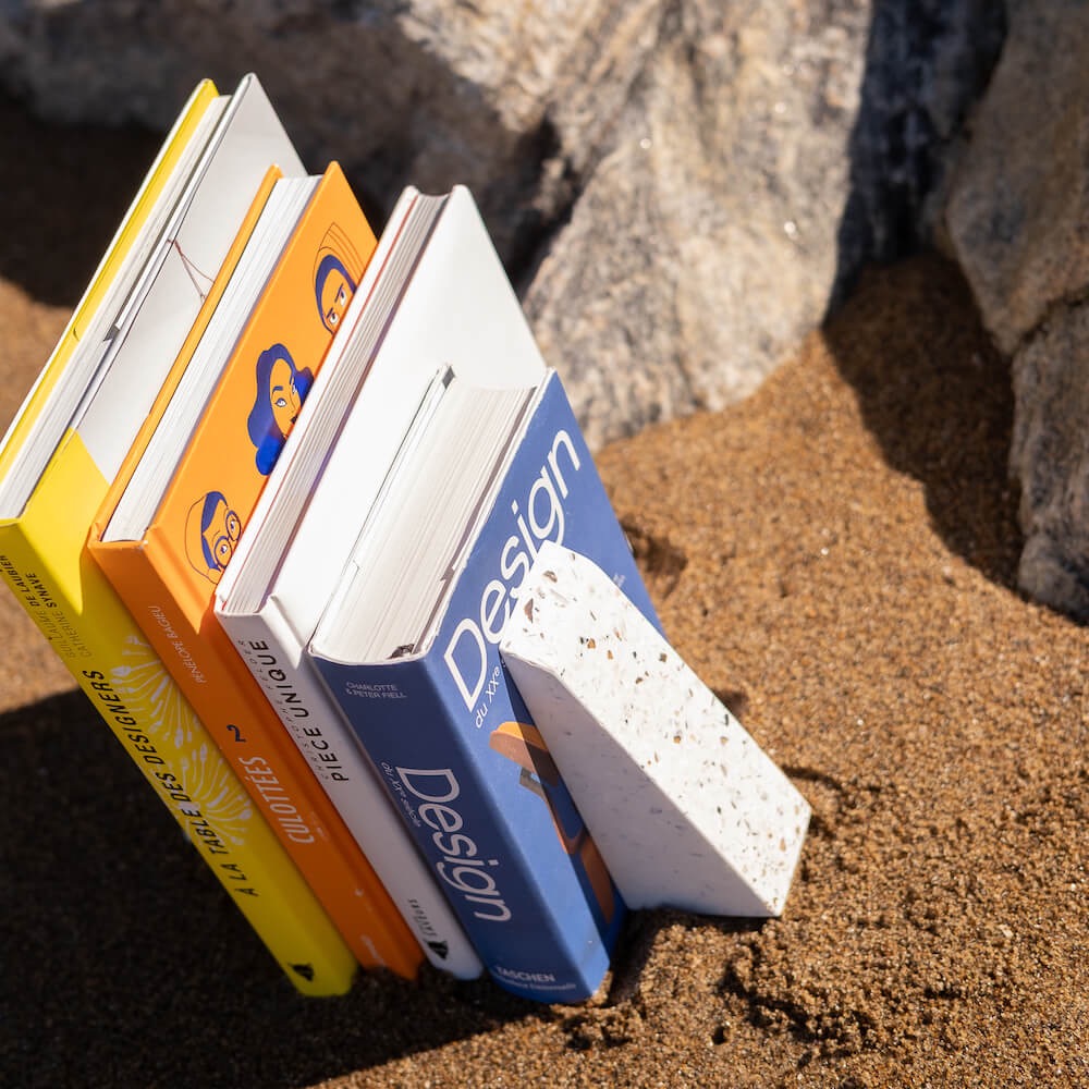 Grand serre-livres en coquillages revalorisés – Image 20