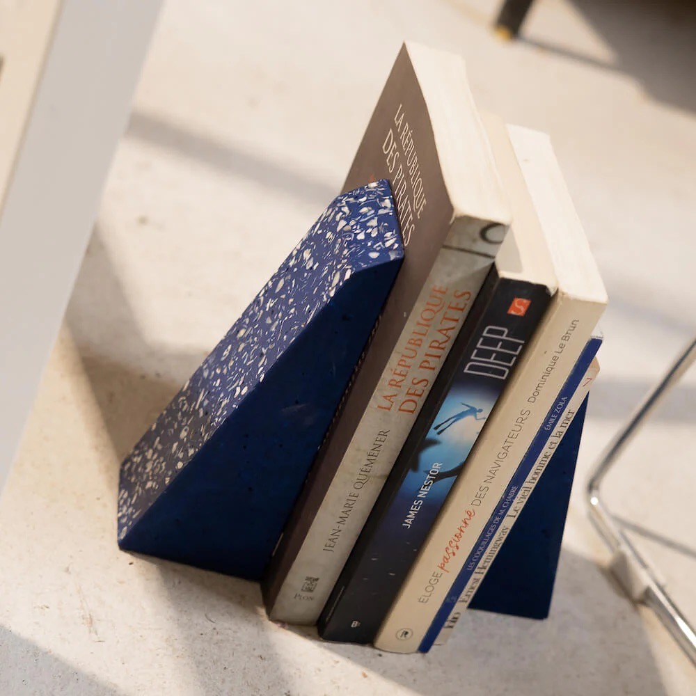 Grand serre-livres en coquillages revalorisés – Image 3