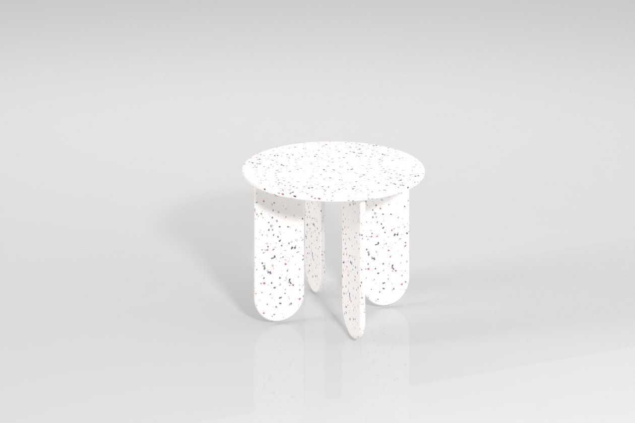 Table basse en plastique recyclé - 06.50 NILA – Image 3