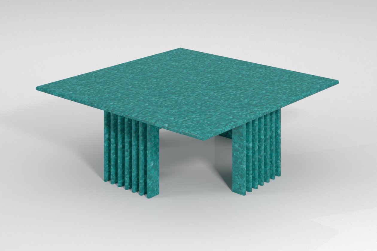 Table basse en plastique recyclé - 53.50 KAMA – Image 5