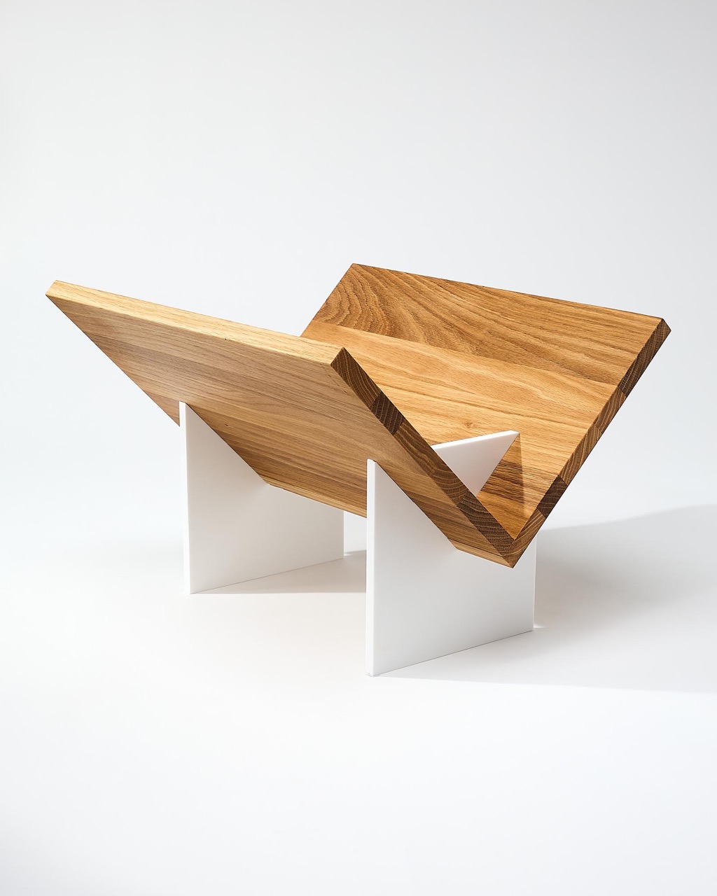 Porte-revues Raphaël en bois upcyclé – Image 8