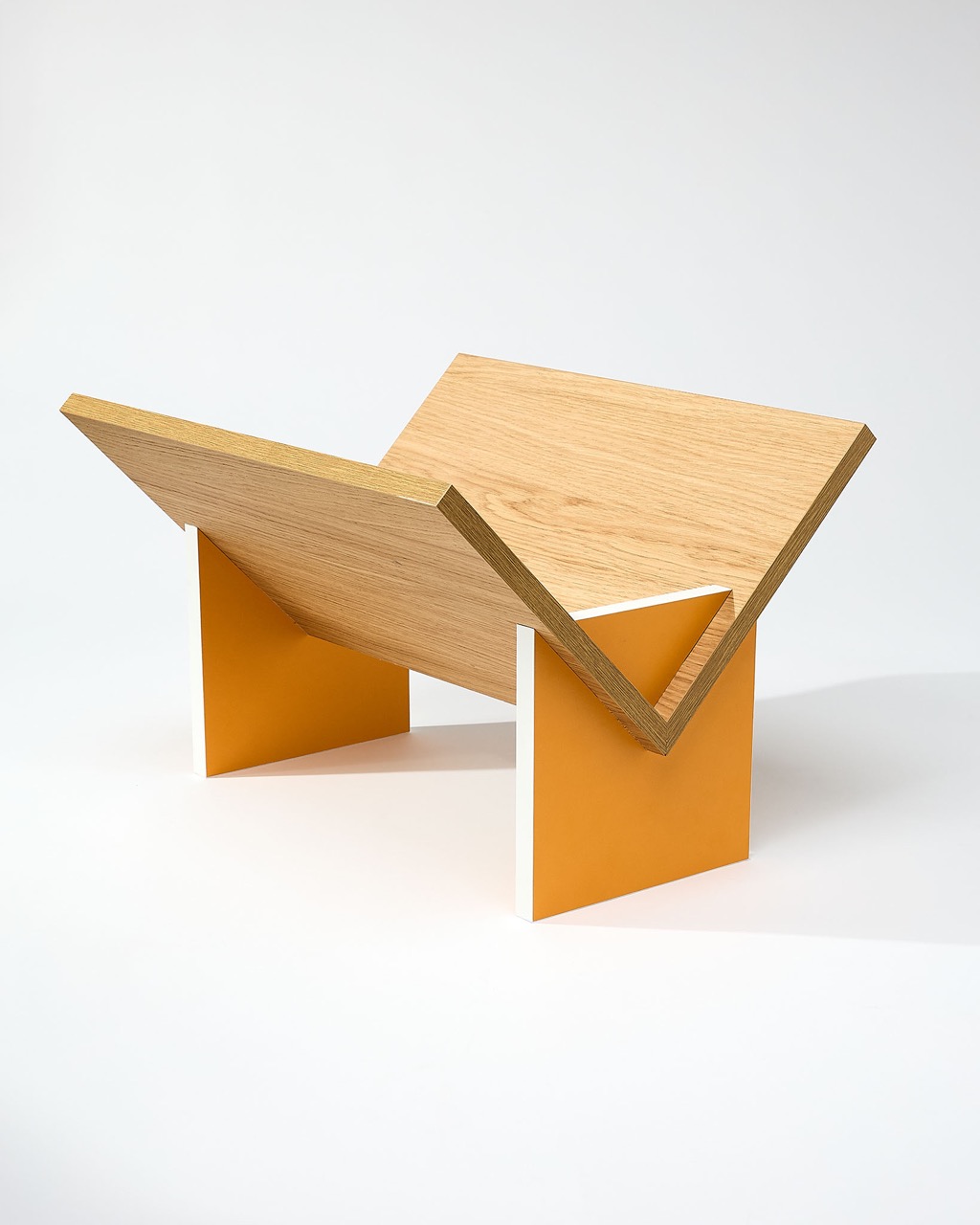 Porte-revues Raphaël en bois upcyclé – Image 6