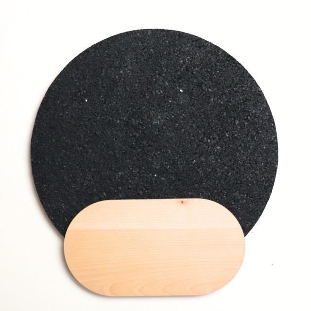 Applique murale en cuir recyclé L – Image 5