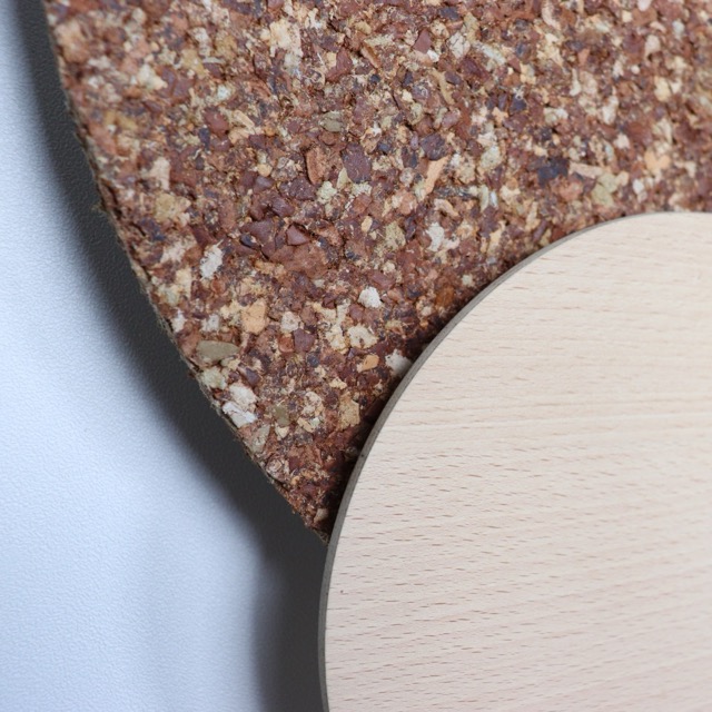 Applique murale en cuir recyclé L – Image 3