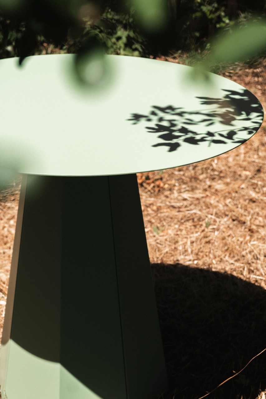 Mange-debout Itsaso en acier recyclé Ø 80 cm – Image 6