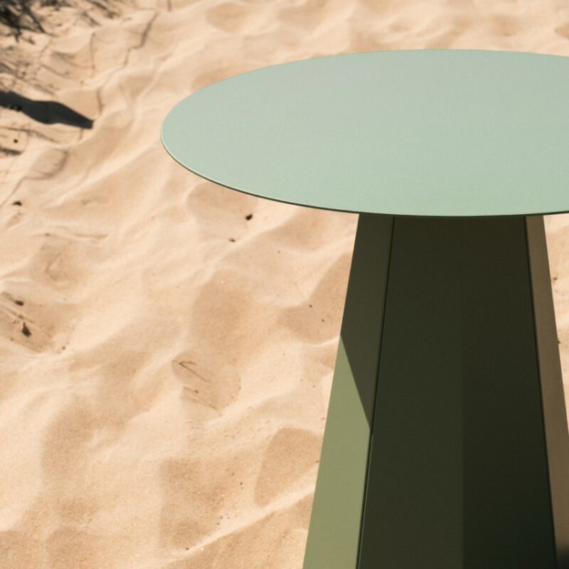 Table Itsaso recyclée Ø 80 cm