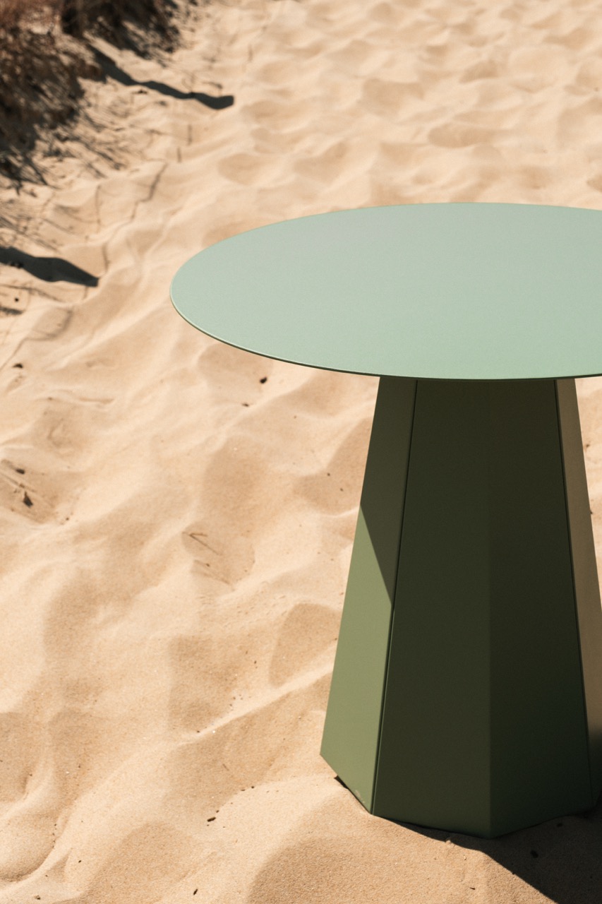 Mange-debout Itsaso en acier recyclé Ø 80 cm – Image 7