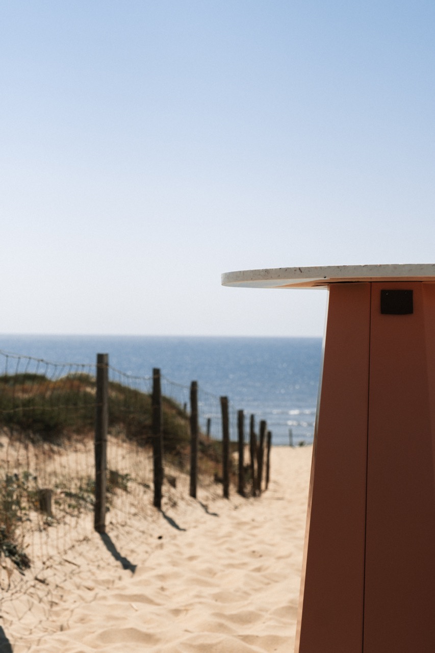 Mange-debout Itsaso en acier recyclé Ø 80 cm – Image 8