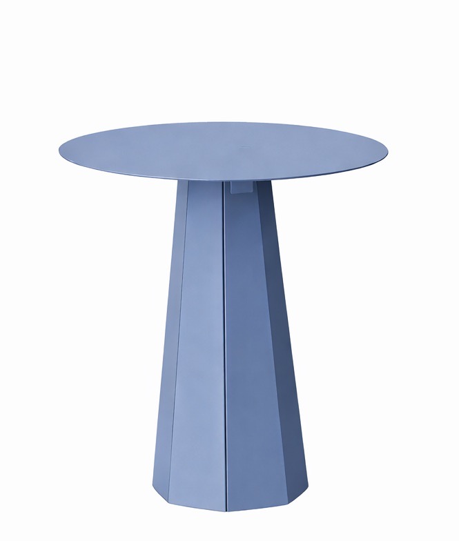 Mange-debout Itsaso en acier recyclé Ø 80 cm – Image 13