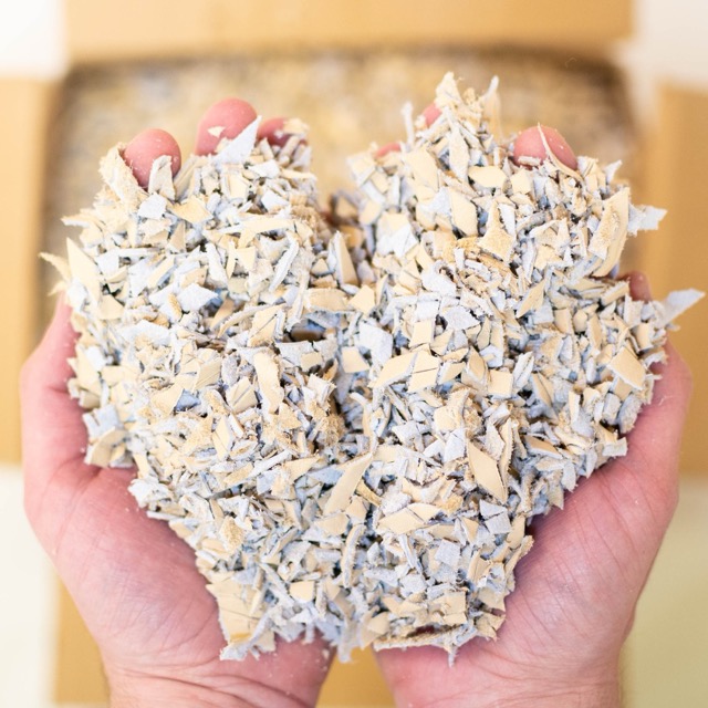 Patère ovale en cuir recyclé – Image 10