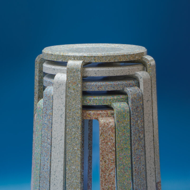 Tabouret Billex 6.0 - Billet de banque recyclé