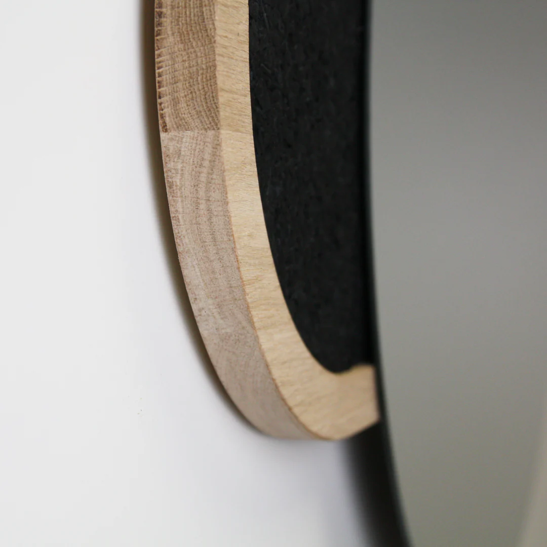 Miroir en cuir recyclé – Image 3